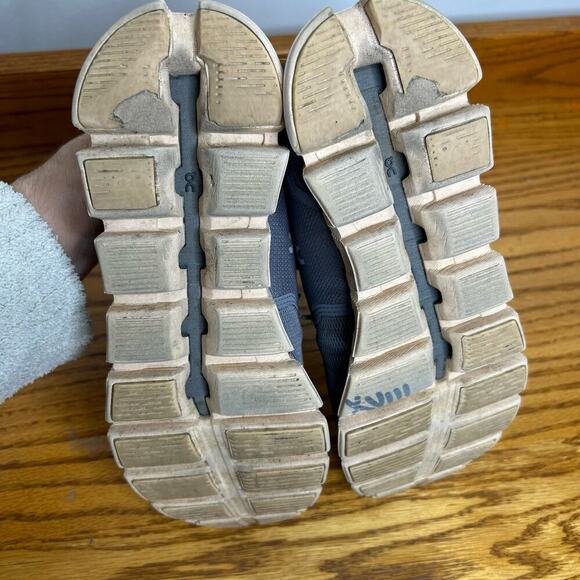 On Cloud Grey Sneaker Women's Size 8 Running Athlete Shoe - Picture 8 of 9